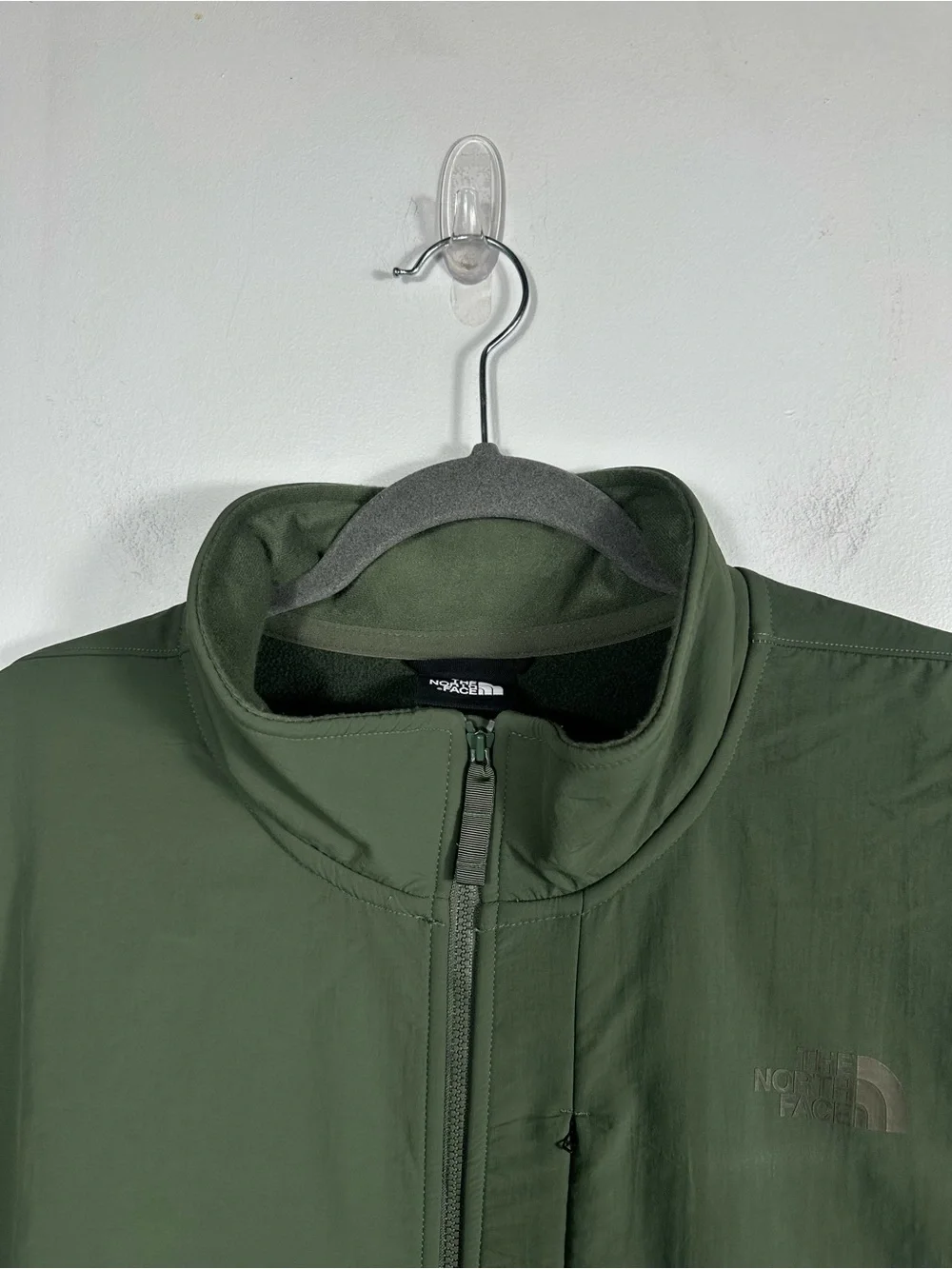 The North Face Apex Quester Full Zip Soft Shell Jacket Men’s XXL Olive Green